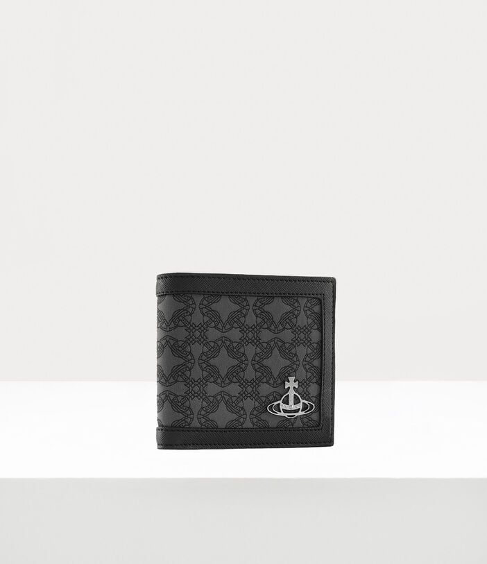 Vivienne Westwood RE-JACQUARD ORBORAMA MAN BILLFOLD